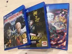 ONE PUNCH MAN、僕のヒーローアカディミア、鬼滅の刃　プレステ4