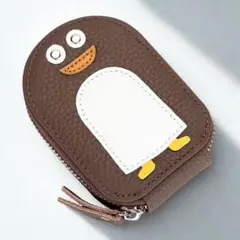 カードケース レディース 子供 本革 じゃばら かわいい ペンギン カード入れ