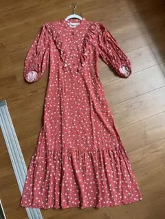 ヨンア ジルスチュアート 小花柄 ワンピース ブラウス シャツ