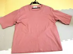 URBAN RESEARCH オーガニックコットン Tシャツ サイズ5 ピンク