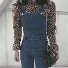 EDIT.FOR LULU abc デニムオールインワン