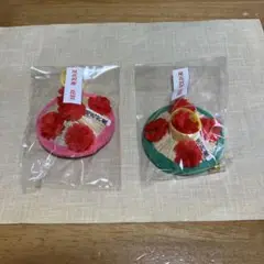 尾花沢産　花笠　ストラップ〜M2
