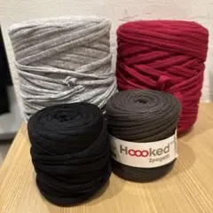 Hoooked Tシャツヤーン 4色セット