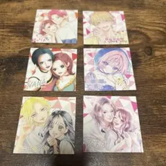 集英社少女漫画ナツコミツインステッカー6枚セット