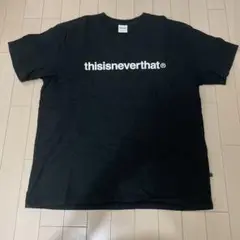 thisisneverthat ディスイズネバーザット Tシャツ　ブラック