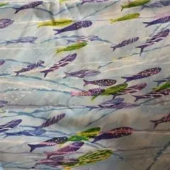 金子みすゞ　みすゞうた　大漁　布
