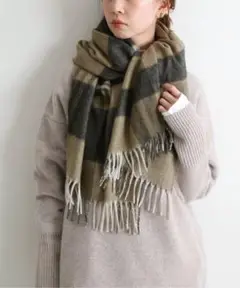 IENA CERVINO チェックストール