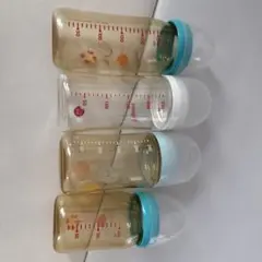 Pigeon 哺乳瓶 4本セット 乳首 ss s M
