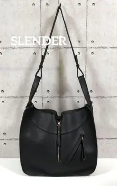 SLENDER 3wayレザーショルダーバッグ