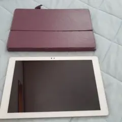 Quatab　PZ（au)　ホワイト　タブレット