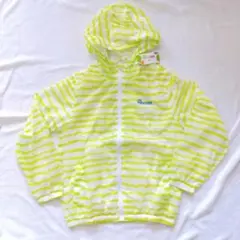 ラッシュガード キッズ 薄手 通気 海 プール ボーダー柄 150cm