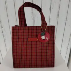 ファミリア familiar トートバック チェック柄
