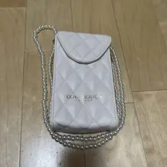OLIVE BURTON スマホショルダーバッグ ホワイト
