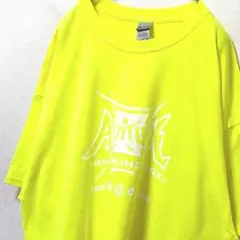 ギルダン アルティチュードトランポリンパーク Tシャツ イエロー黄色XL古着