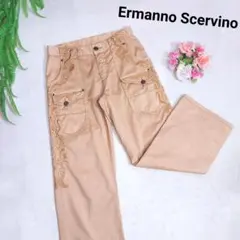 Ermanno Scervino 刺繍デザイン・ブッシュパンツ 80402