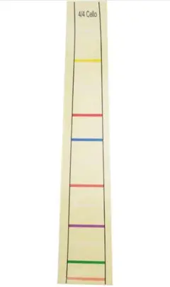 6 チェロ ラベル ステッカー マーカーフィンガーステッカー チェロ フレット