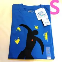 S 新品タグ付き アンリ・マティス UT ブルー ユニクロ Tシャツ
