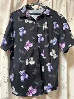 アベイル　くま　シャツ　地雷　半袖　Majoretty 量産