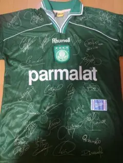 パルメイラス Copa Libertadores 99 サイン入りシャツ