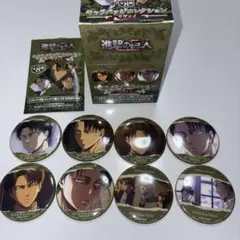 進撃の巨人 キャラバッジコレクション 缶バッジ リヴァイ