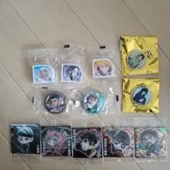 鬼滅の刃☆ナムコ繋がるアクリルチャーム/くら寿司ビッくらポン/ウエハースシール