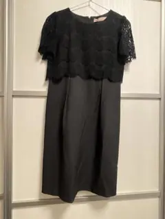 ブラック レーストップス パーティードレス