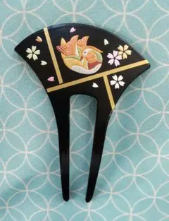簪 かんざし【オシドリ】