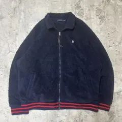 Polo Ralph Lauren フリースジャケット XL ネイビー