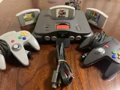 Nintendo64本体一式+人気ソフト3選