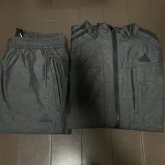adidas ジャージ上下セット ダークグレー