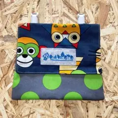 【未使用品】namioto 動物柄 移動ポケット 2ポケット