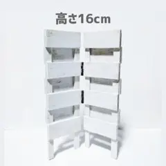 【24h以内発送可能】木製古材風パーテーション ミニチュア家具