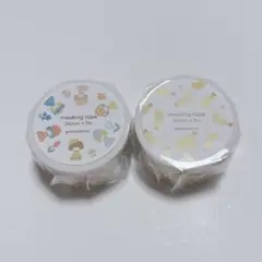 ② 【バラ売り可】 mizutamaさん マスキングテープ 2点