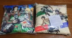 進撃の巨人 クッション 2個セット
