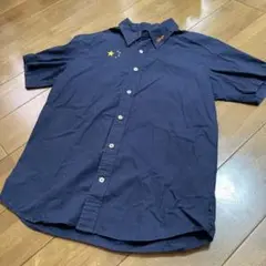 XLARGE 半袖シャツ ネイビー サイズM