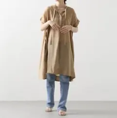 ACUTA アクータ テンセルモダールブロードタイブザムチュニック ワンピース