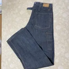 美品　MARGARET HOWELL EDWIN ダークデニム ストレートパンツ