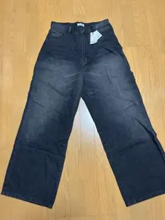 【新品未使用・タグ付き】sedagle ブラック ワイドパンツ