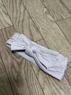 リボンデザイン ヘアバンド ブラウン