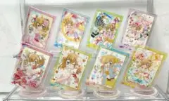 きらりん☆レボリューション クリアスタンド 全8種類コンプセット