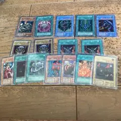 遊戯王カード　初期SR・9枚 R・7枚