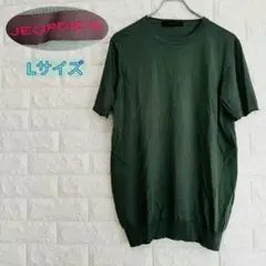 JEORDIE'S ジョルディーズ 半袖 コットン ニット 春夏素材 Lサイズ