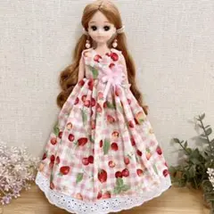 リカちゃん⭐︎ハンドメイドワンピース