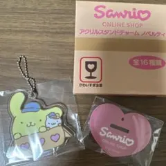 アクリルスタンドチャーム　ノベルティ　ポムポムプリン