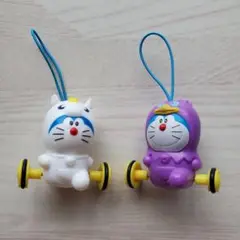 ドラえもん ストラップ付きキャラクターグッズ 2個セット
