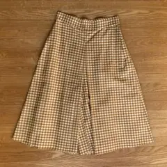 トゥモローランド♣︎MACPHEE♣︎キュロット♣︎ギンガムチェック柄♣︎匿名配送♣︎新品