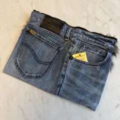 Lee デニム ファーバッグ