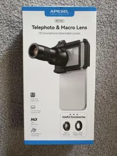 apexel telephoto&macro lens