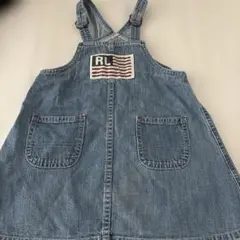 Polo Jeans Co. デニムジャンバースカート 90
