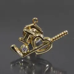 ティファニー TIFFANY&CO. アイ ラブ ゴルフ ダイヤ ブローチ